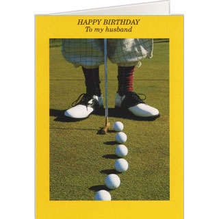 Funny Golf Greeting Cards for Birthdays, Christmas, On. helpful non helpful...