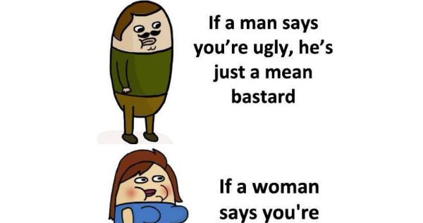You are so ugly. 