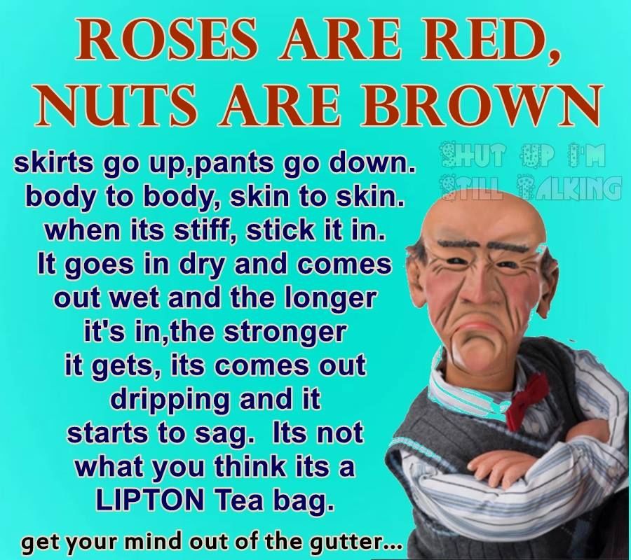 Roses Are Red Nuts Are Brown Funny. 